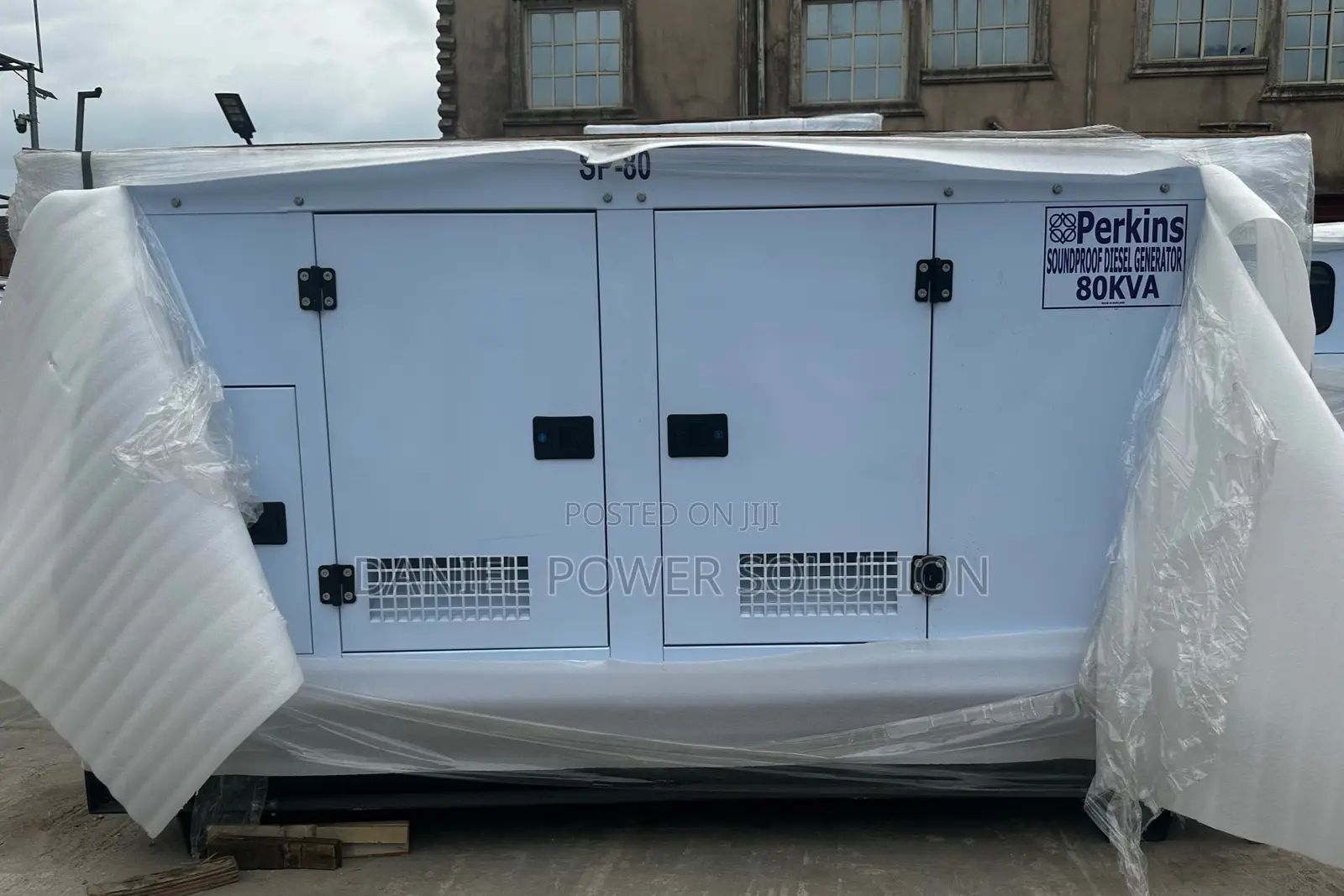 80kva Perkins Sp-80 Soundproof Diesel Generator