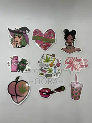 Stoner/Leafy Stickers