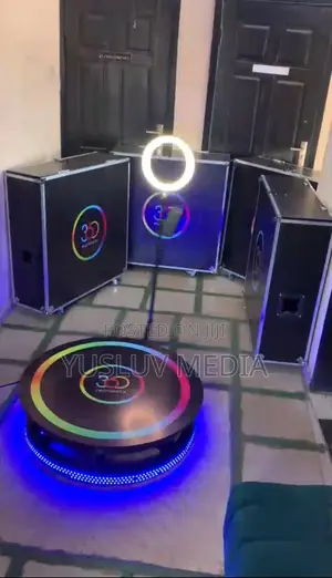 360 Photobooth (100CM) With Accesories
