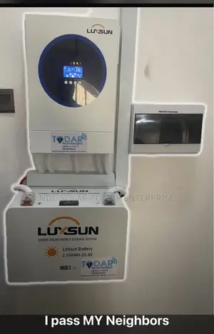 1.2kva Luxsun Inverter + 2.5kwh Lithium Battery Package
