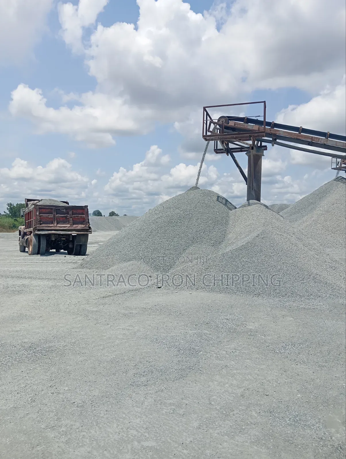 Stone Base, Quarry Dust Granite - For Road Foundation Work`