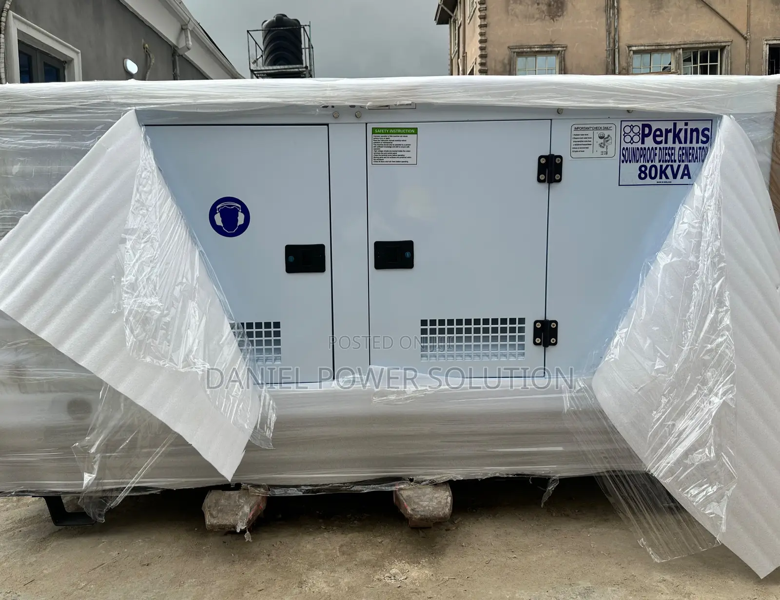 Brand New 80kva Perkins Soundproof Diesel Generator