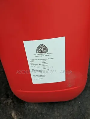 Dark Vanilla Flavour – 25kg Drum (Premium Food Beverage Grade)