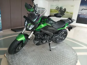 New Bajaj Dominar 400 2024 Green