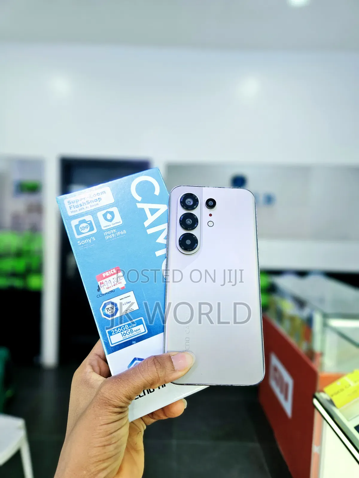 New Tecno Camon 50 Pro 256 GB Black