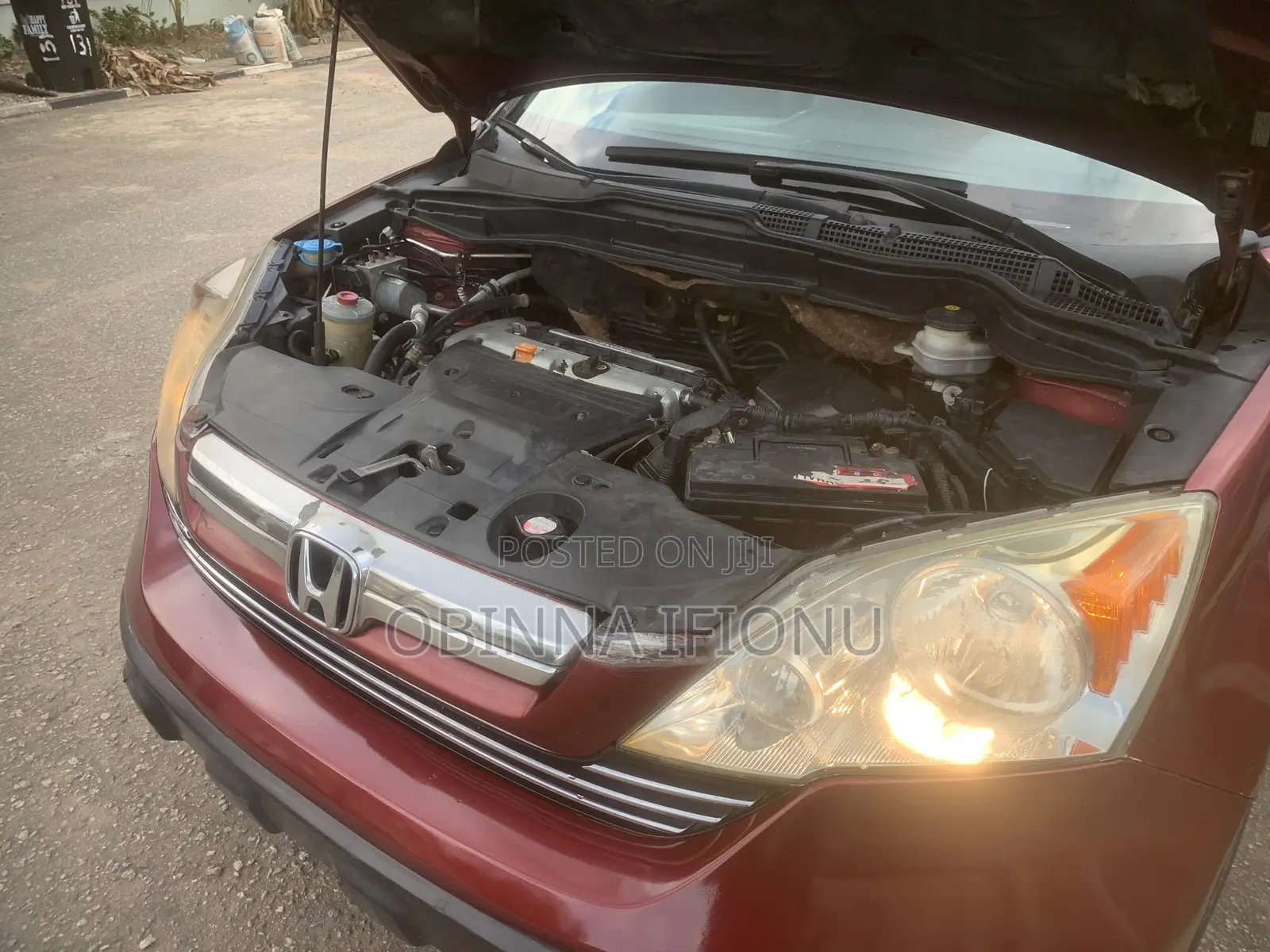Honda CR-V 2008 Red