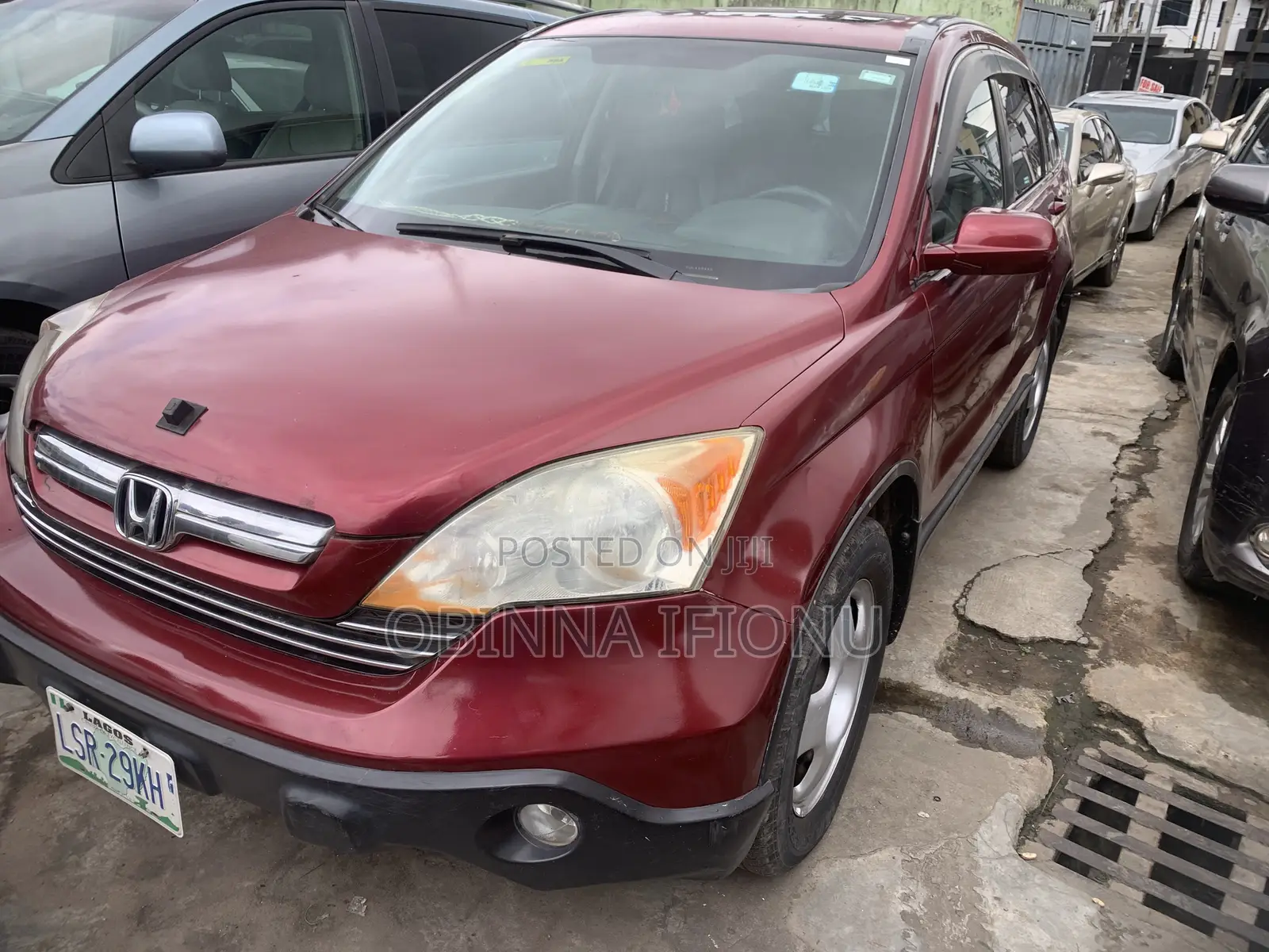 Honda CR-V 2008 Red