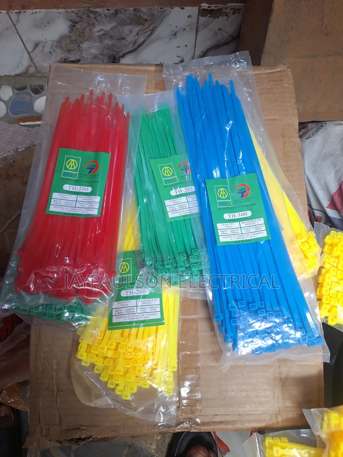 Colored Nylon Cable Ties