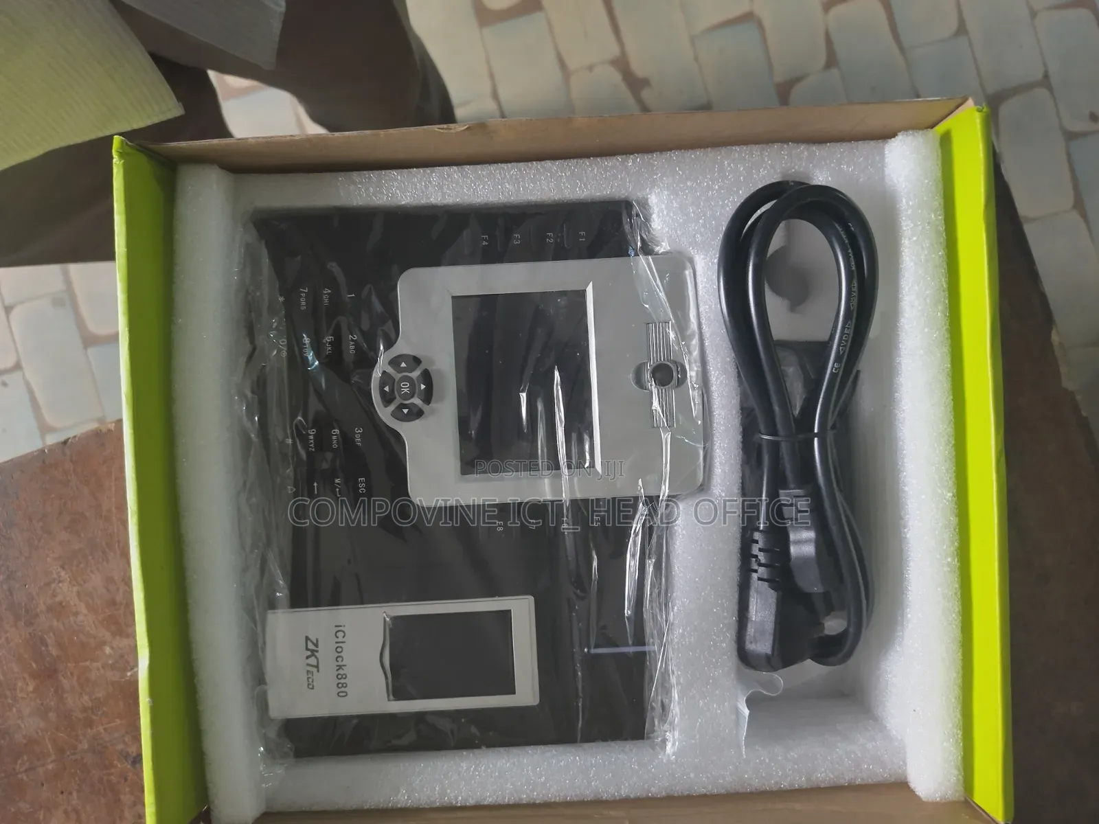 Zkteco Iclock880 Fingerprint Time Attendance Access Control Terminal