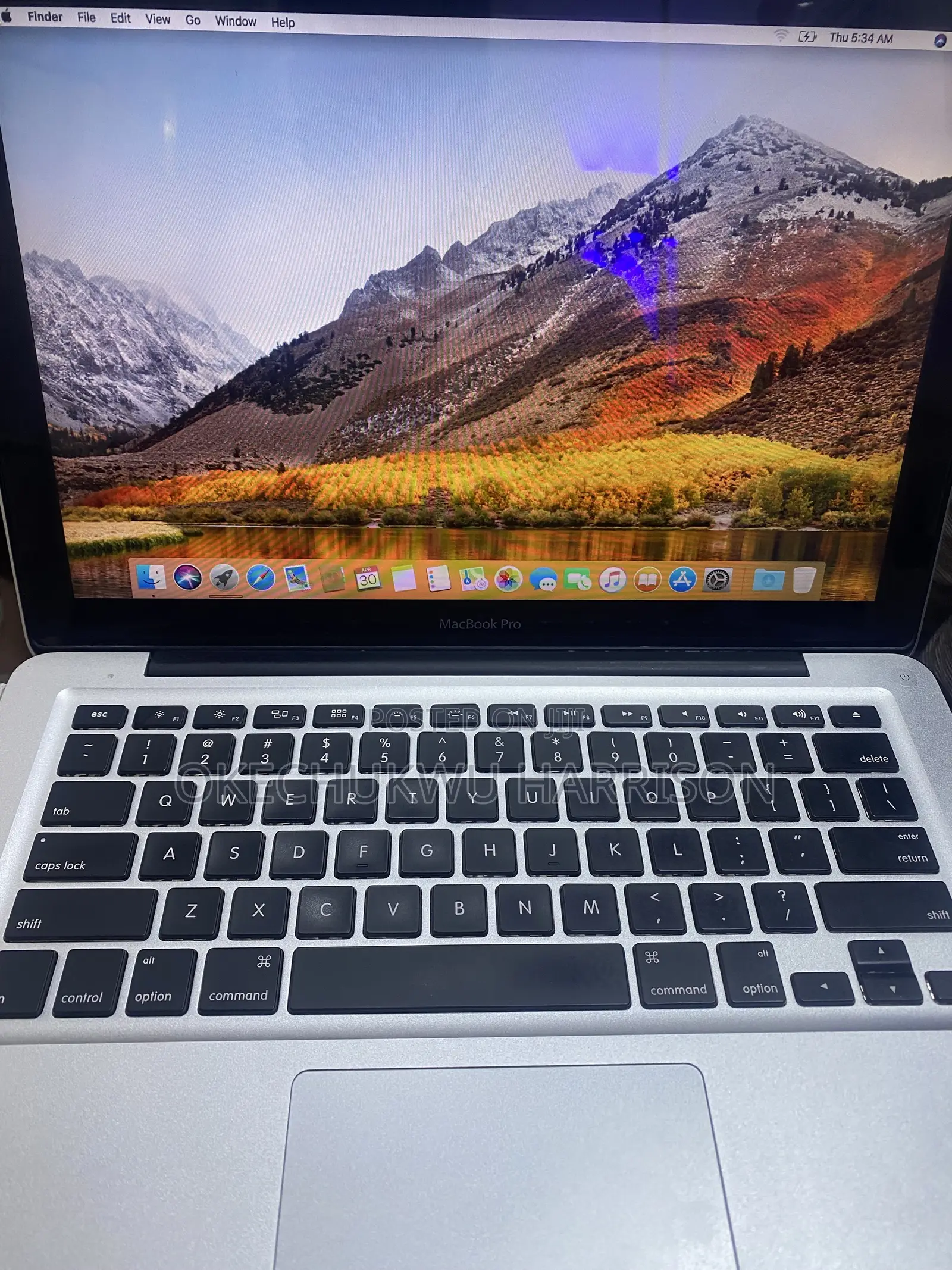 Laptop Apple MacBook 2012 8GB Intel Core i5 SSD 128GB