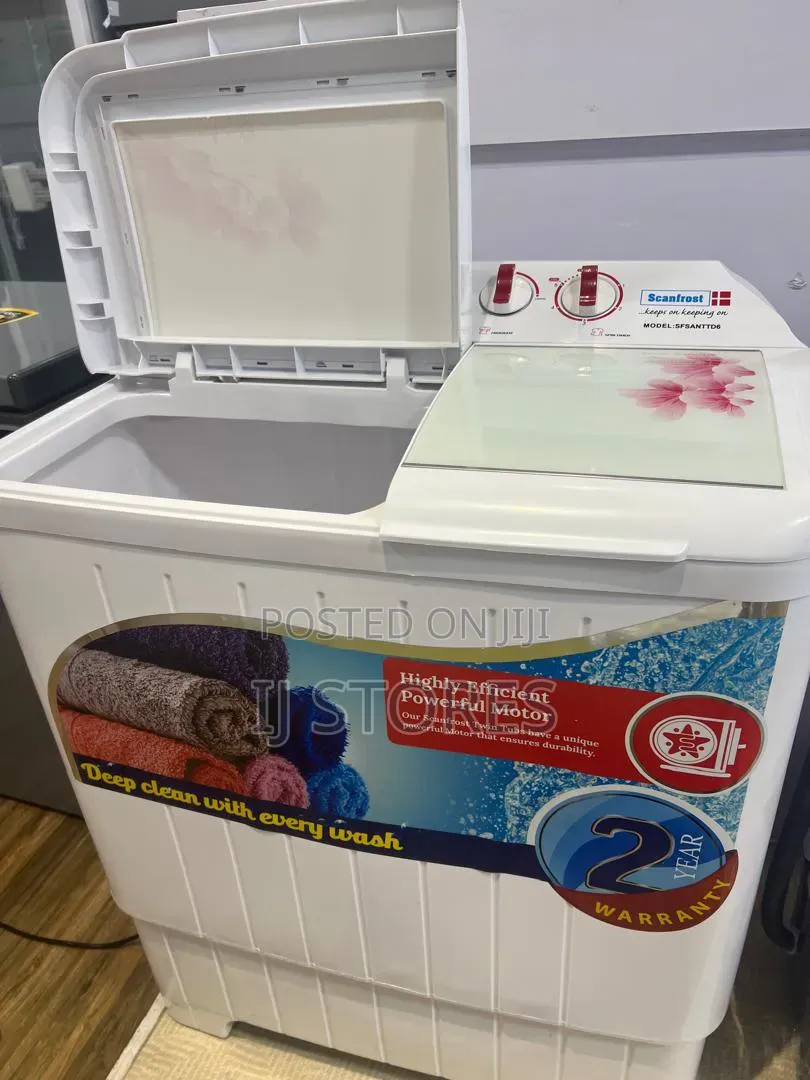 Scanfrost 6.5kg Semi Automatic Washing Machine