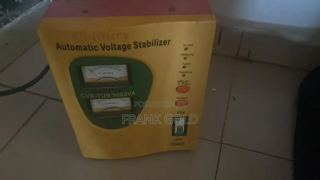 Century 5KVA Automatic Voltage Stabilizer – Heavy Duty Reliable