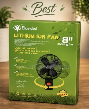 Rotating Lithium Fan With Double Battery