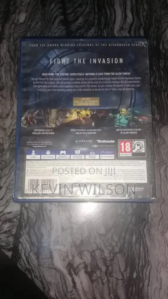 Play Station 4 Disc
