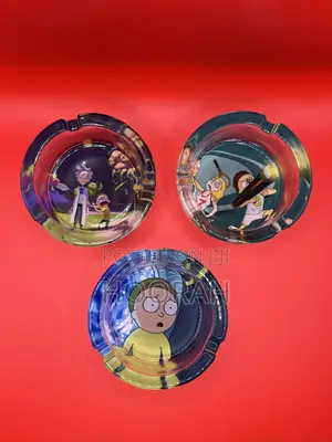 Glass Round Ash Tray - Retail - For Wholesale Supplies - Also Here