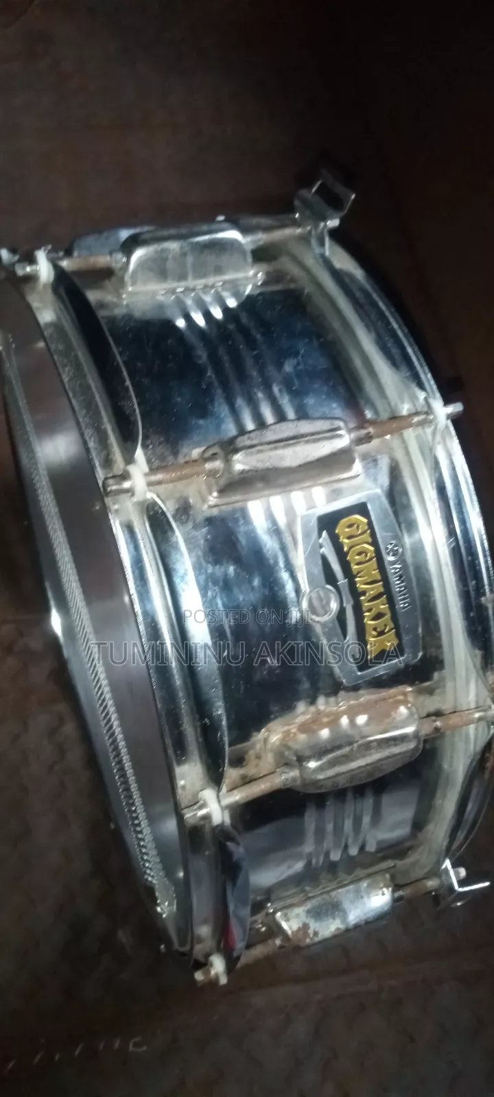 A Used Snare Drum