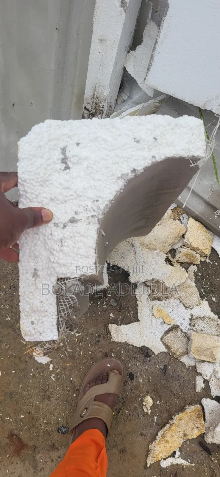 Polystyrene Parapet