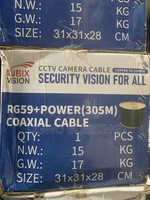 Kubix Vision RG59 Power Coaxial Cable (305m)