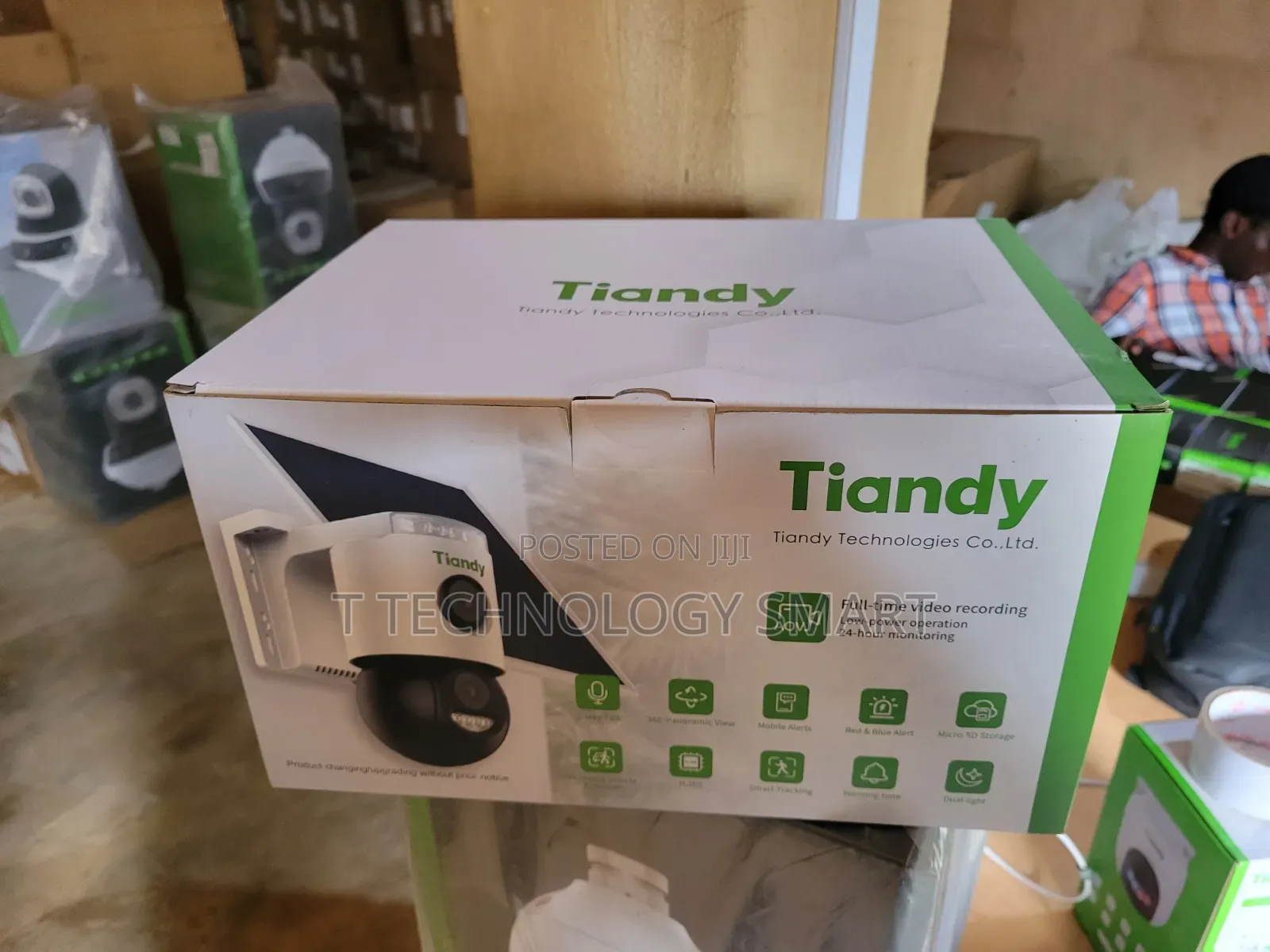 Tiandy Tc-H363n 9db-4 4g Solar Pt CCTV Camera