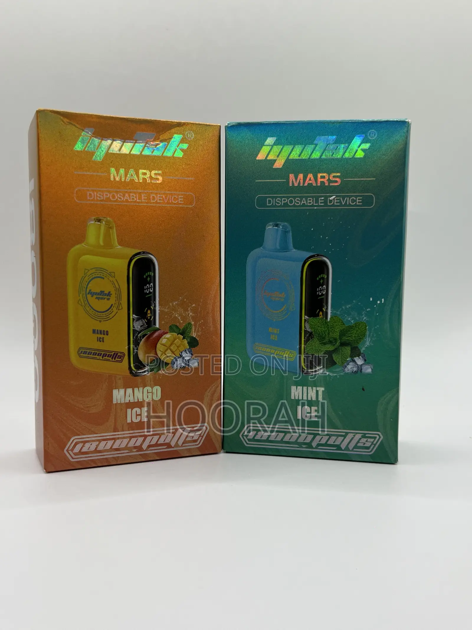 Iyutak Mars - 18,000 Puffs - Mint Ice - Mango Ice