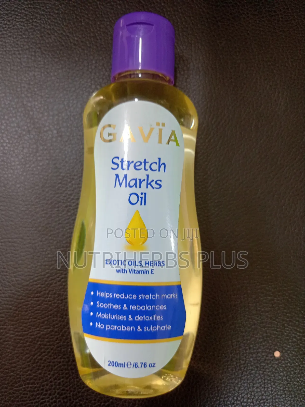GAVIA STRETCH MARKS OIL (Helps Prevent Stretch Marks)
