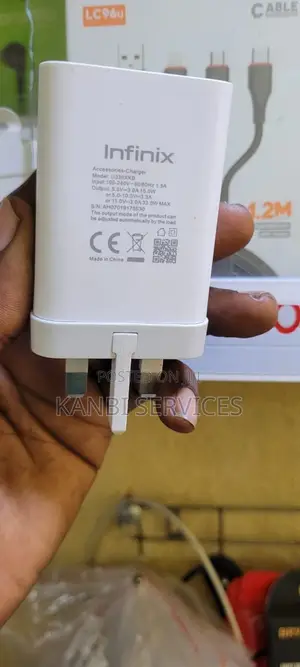 Tecno and Infinix 45Watt Charger