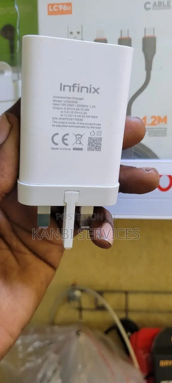 Tecno and Infinix 45Watt Charger