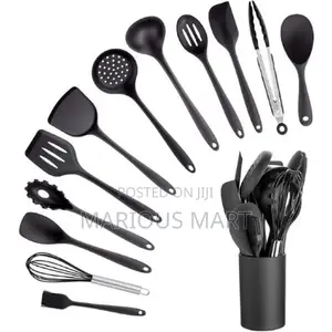 12 Pieces Silicon Spoon