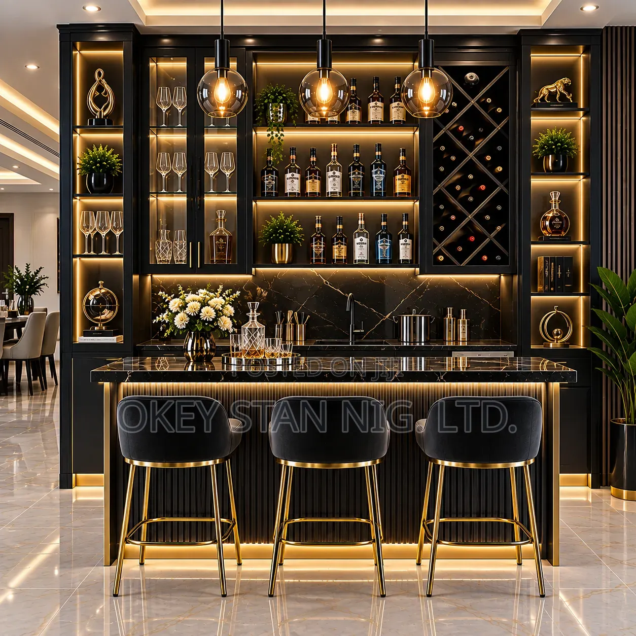 Bar Wall Unit