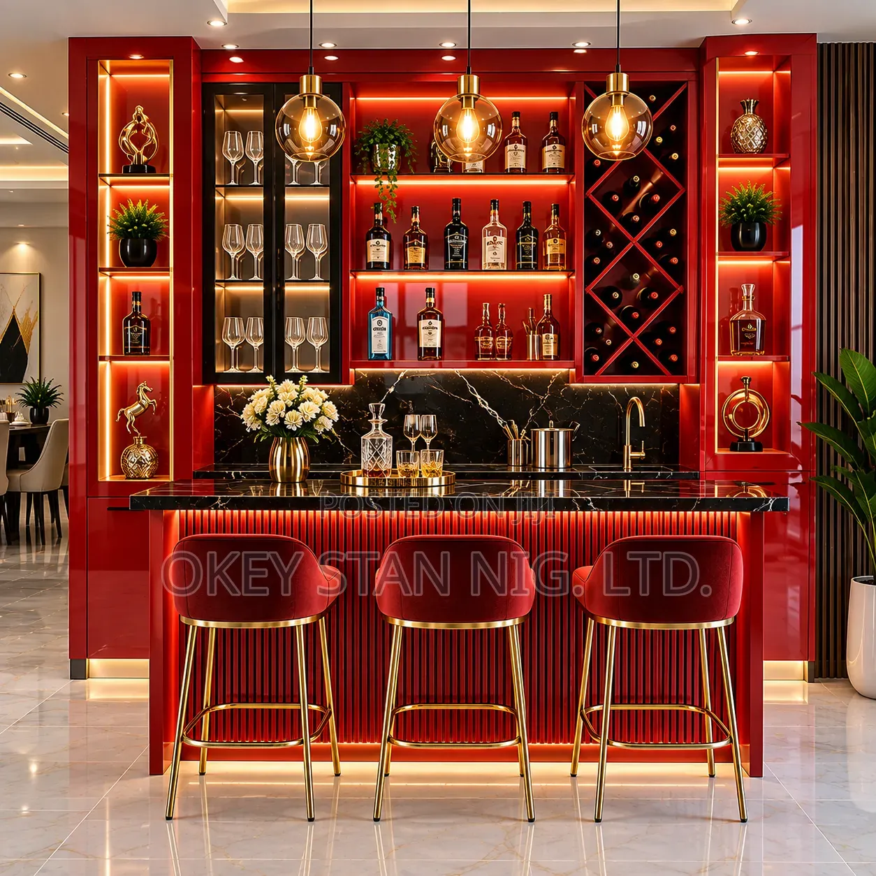 Bar Wall Unit