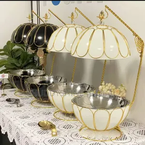 8liters Elegant Hotel Buffet Food Insulator Set – Wedding Tableware