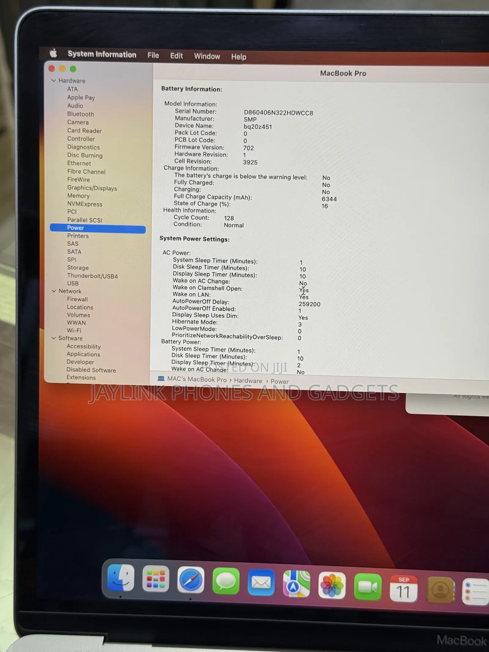 Laptop Apple MacBook Pro 2017 16GB Intel Core i7 SSD 512GB