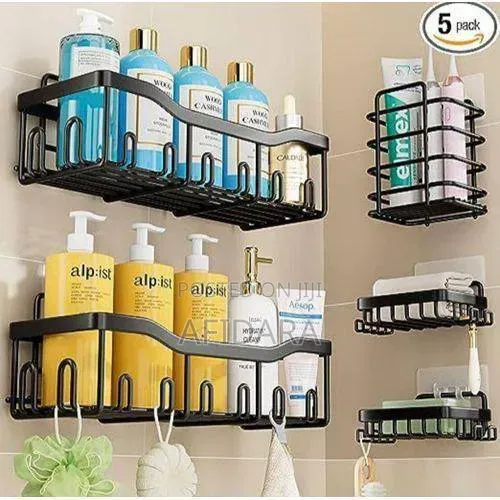 5 in 1 Bathroom Corner Shelf