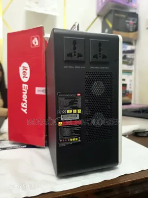 Itel 500W Solar Generator 1000Wh Lithium Battery IESS-05K10N Tank