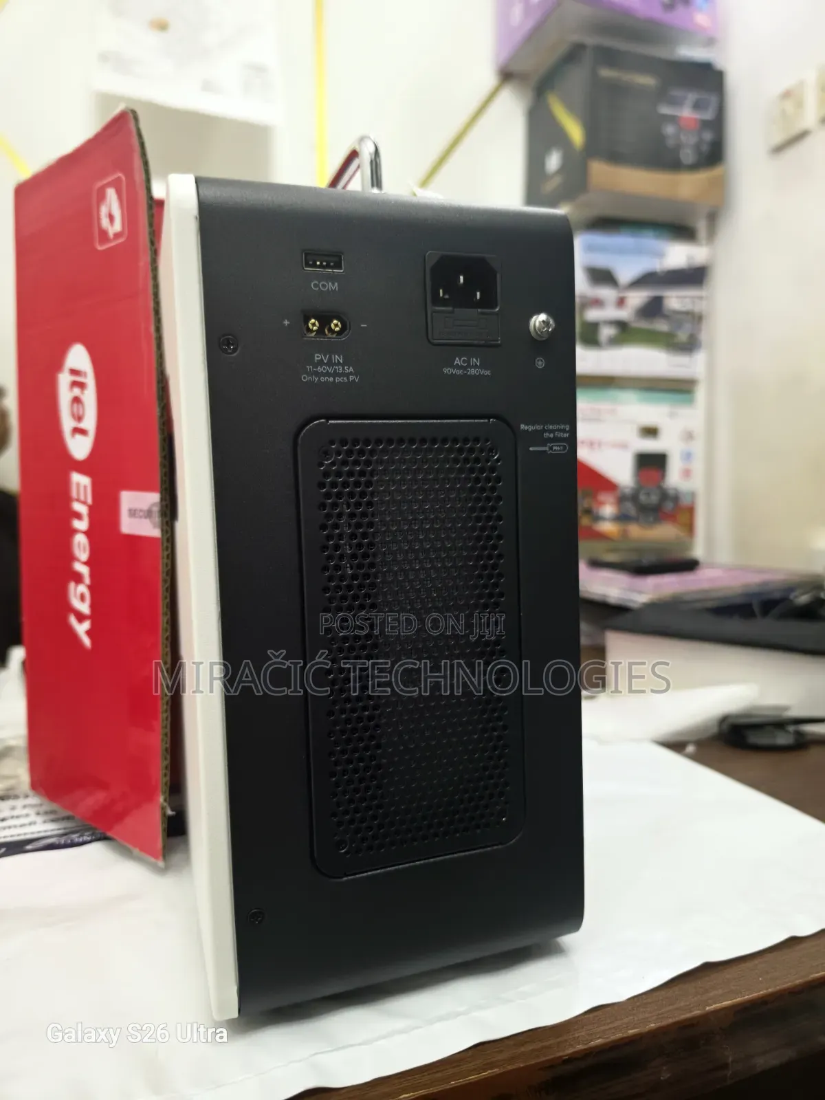 Itel 500W Solar Generator 1000Wh Lithium Battery IESS-05K10N Tank