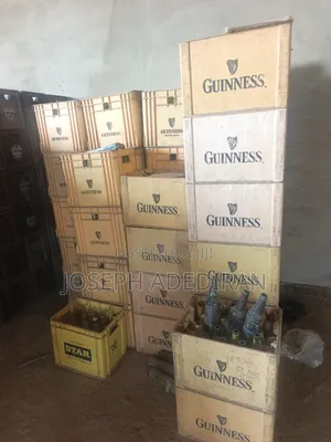 Beer Empty Crates and Bottles for Sale