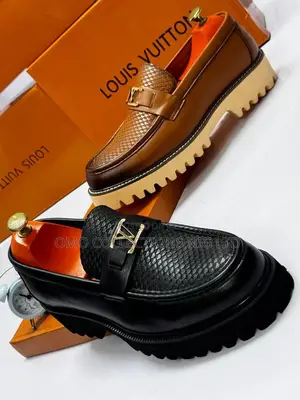 High Quality Men’s Leather Shoes – Black and Brown Fully Boxed