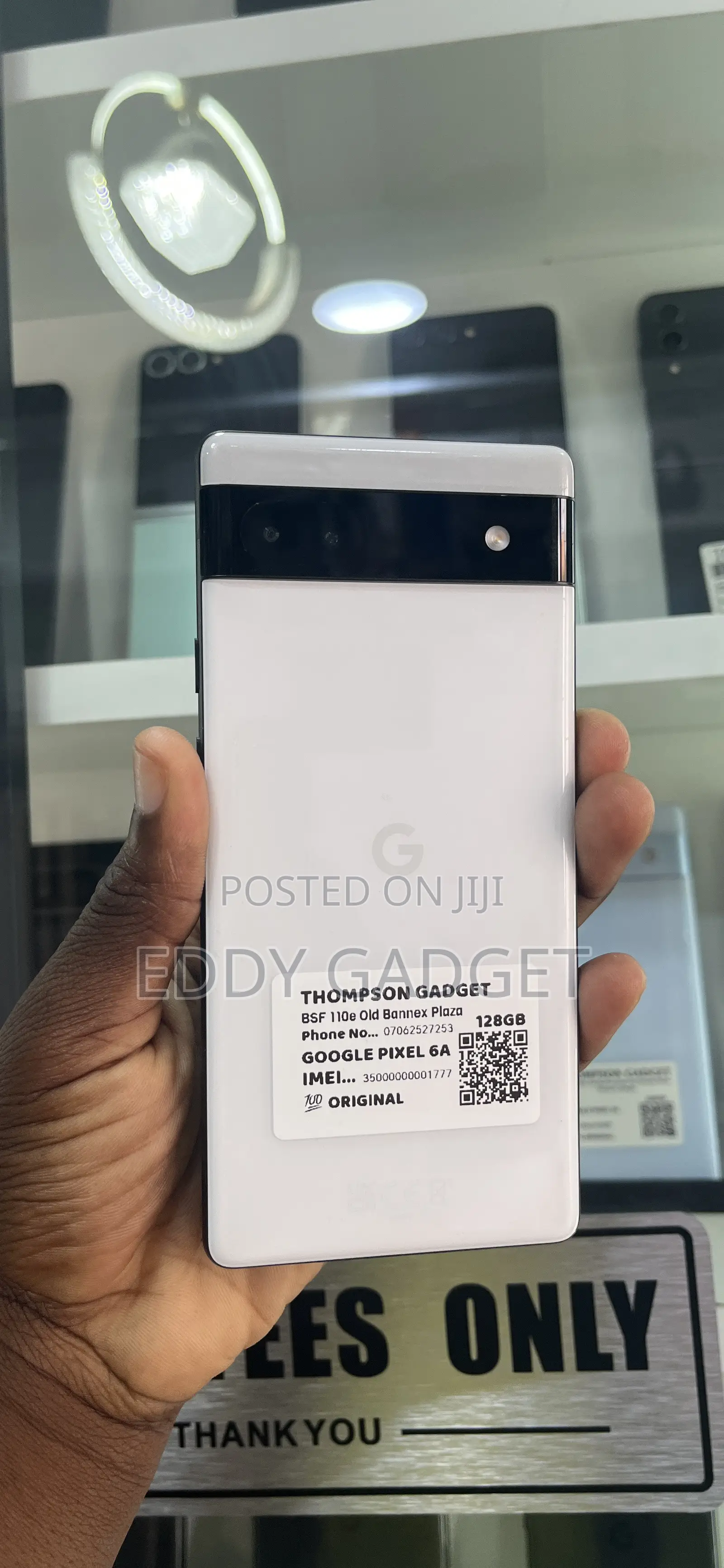 Google Pixel 6a 128 GB White