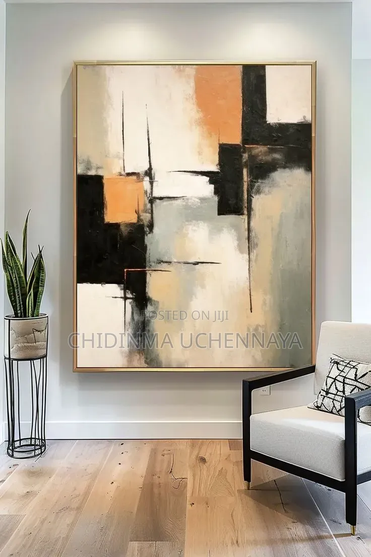 Geometric Abstract Oil Canvas Printing