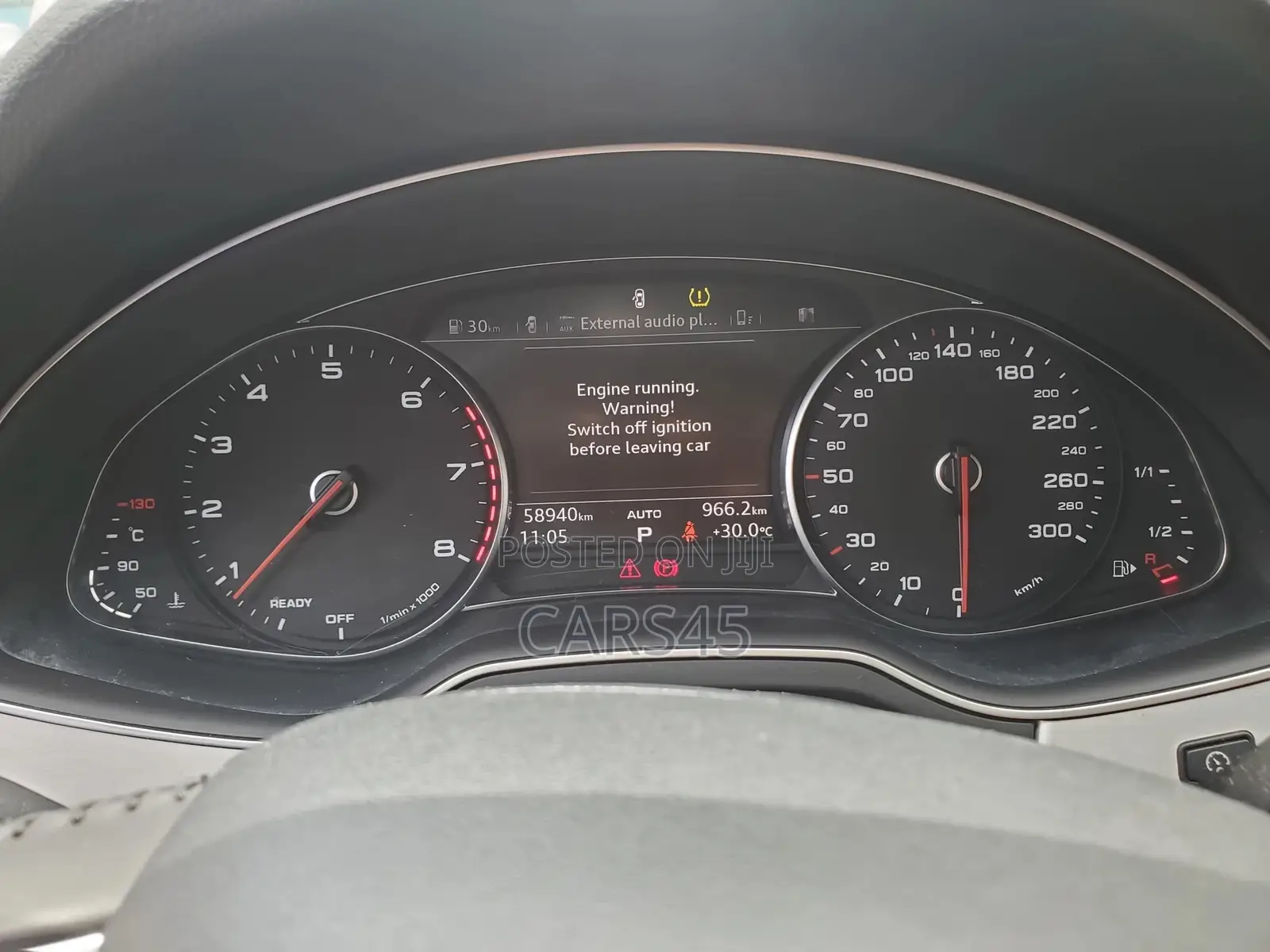 Audi Q7 2016 Gray