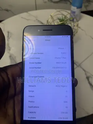 Apple iPhone 7 Plus 256 GB Black