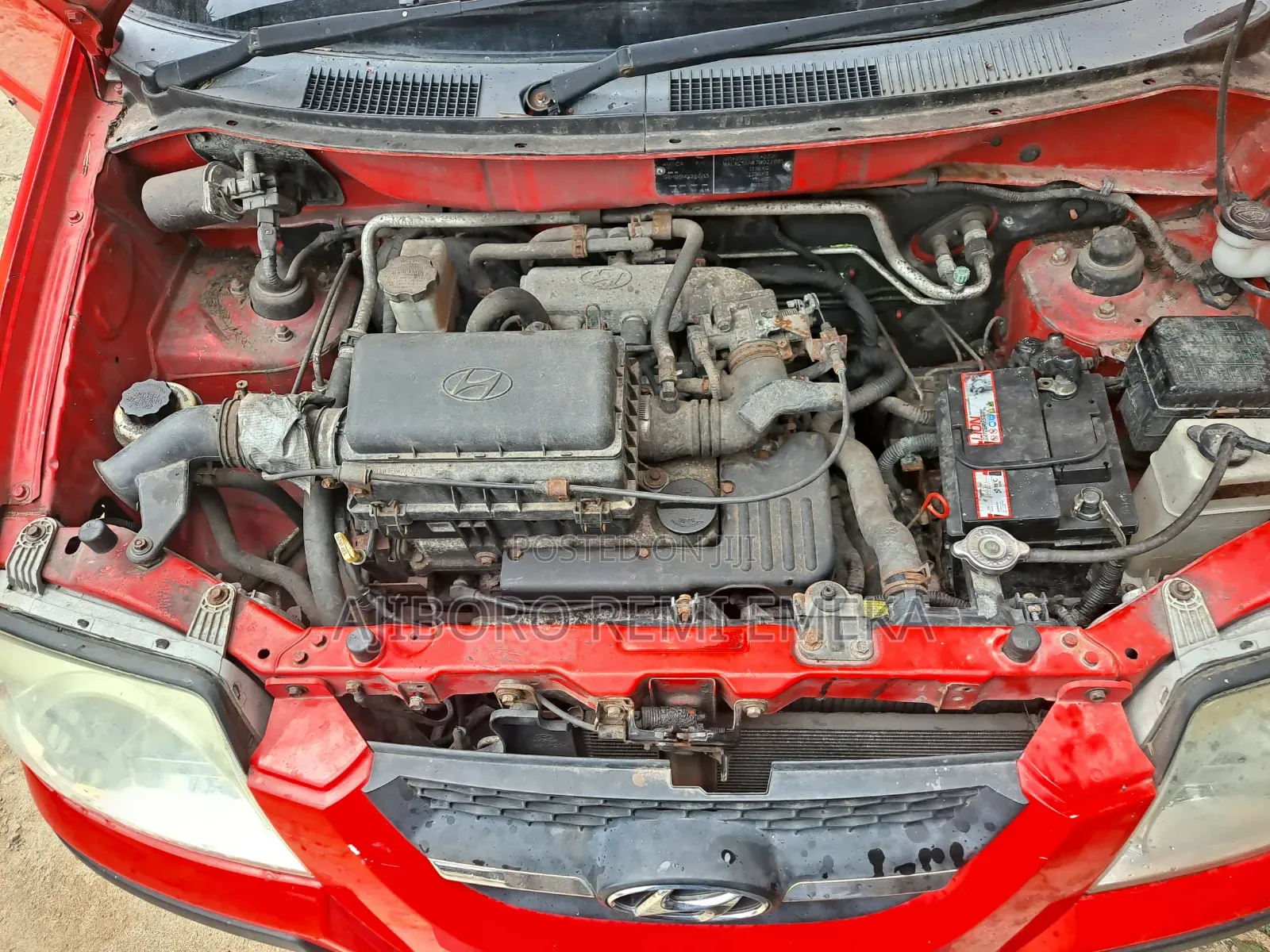 Hyundai Atos 1.1 GLS Automatic 2007 Red