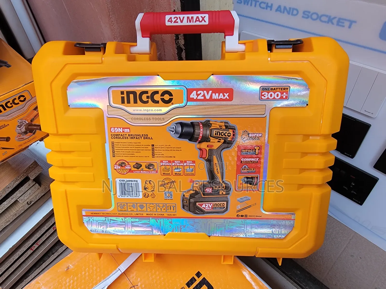 42v Cordless Impact Drill Ingco