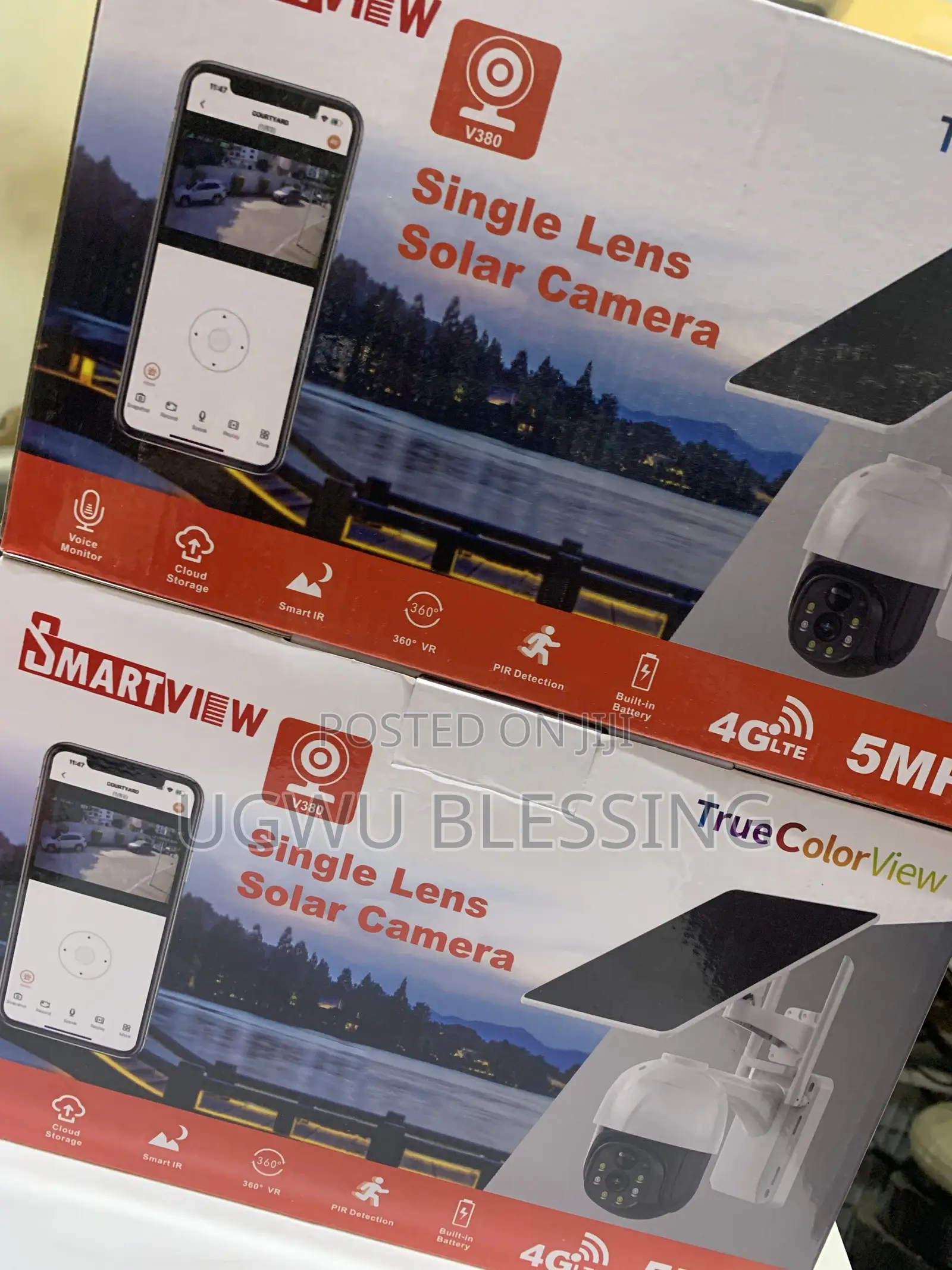 ORIGINAL V380 Wireless PTZ Single Lens Camera 5MP