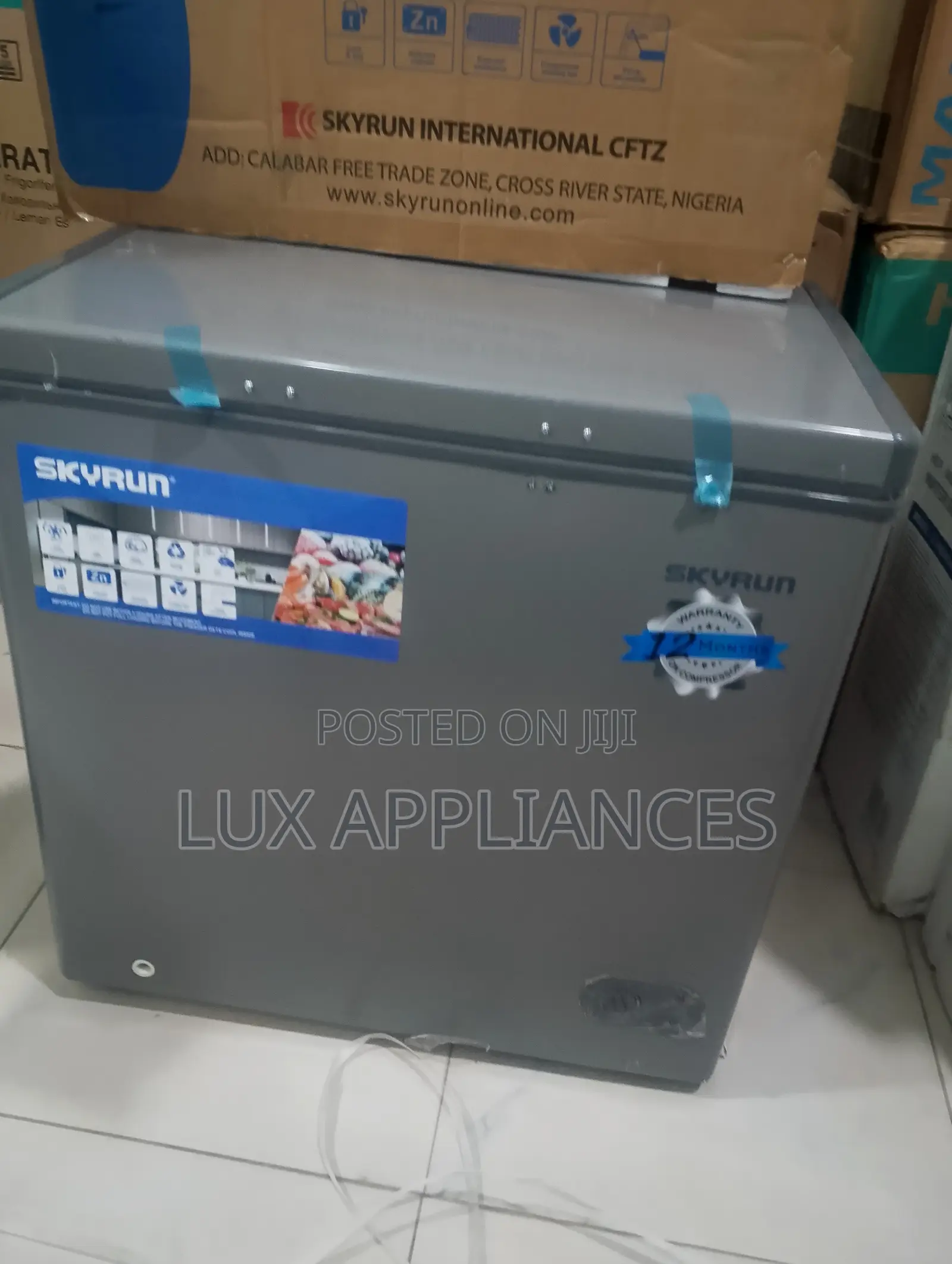 SKYRUN BD-155HW Fish Storage Chest Freezer