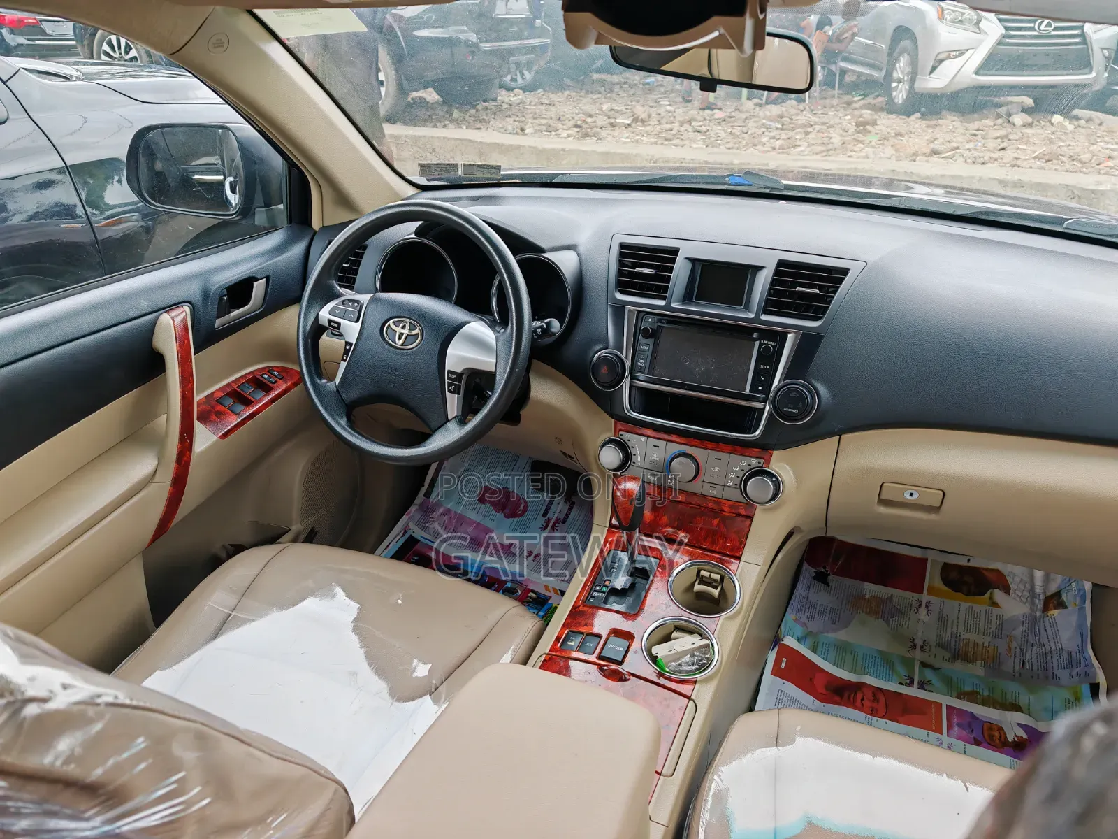 Toyota Highlander 2013 Burgundy