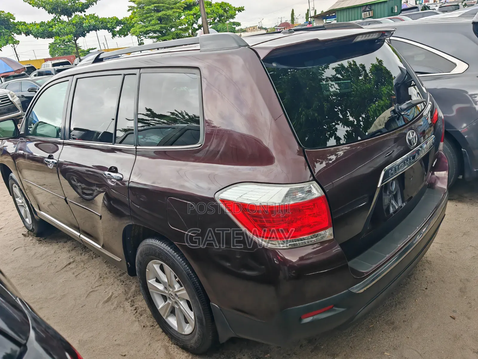 Toyota Highlander 2013 Burgundy