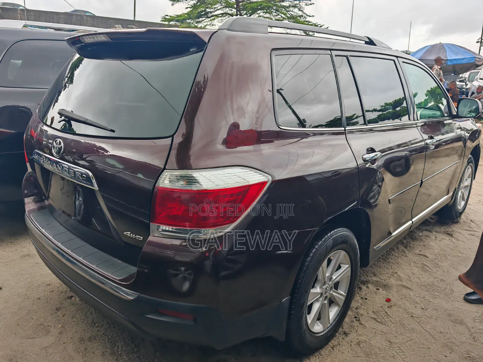 Toyota Highlander 2013 Burgundy