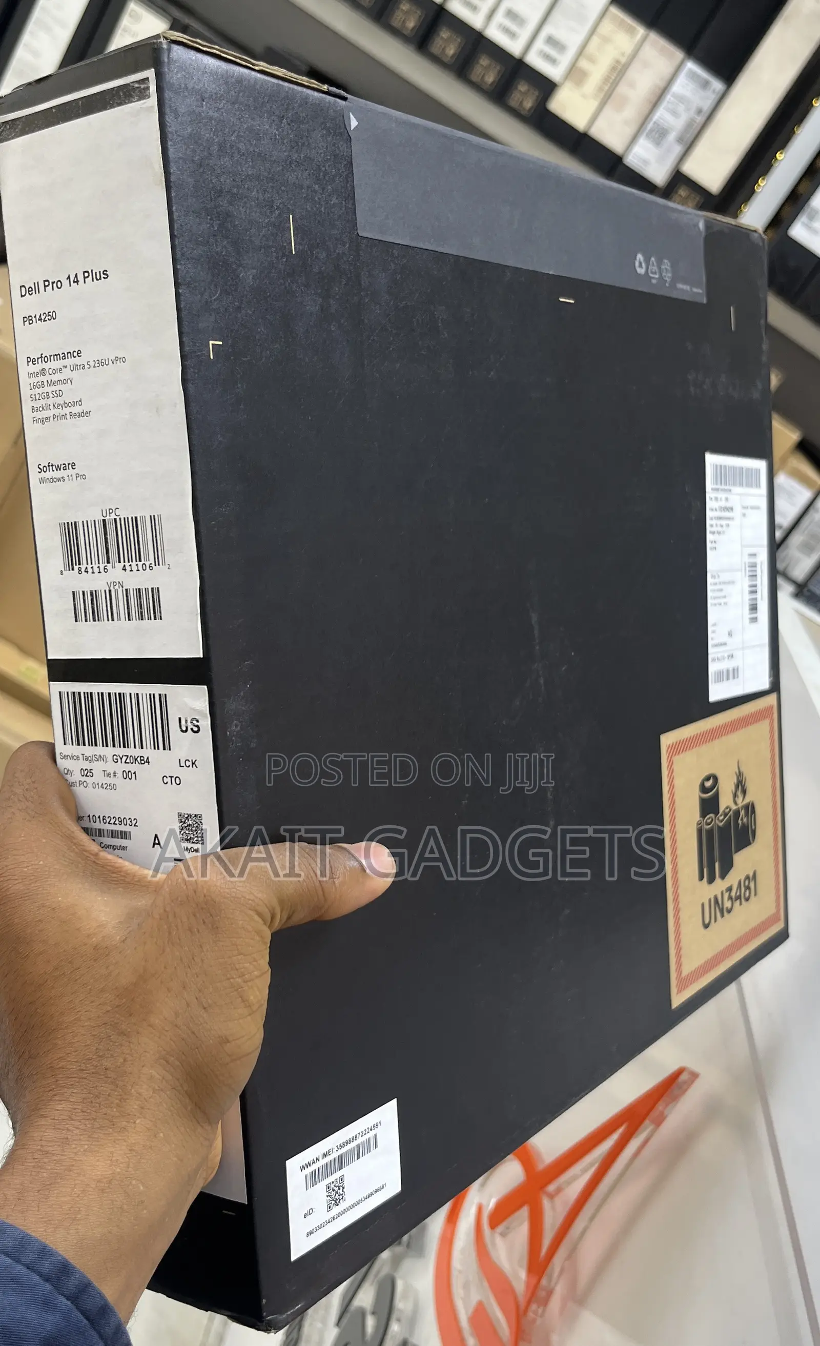 New Laptop Dell 16GB Intel Core Ultra 5 SSD 512GB