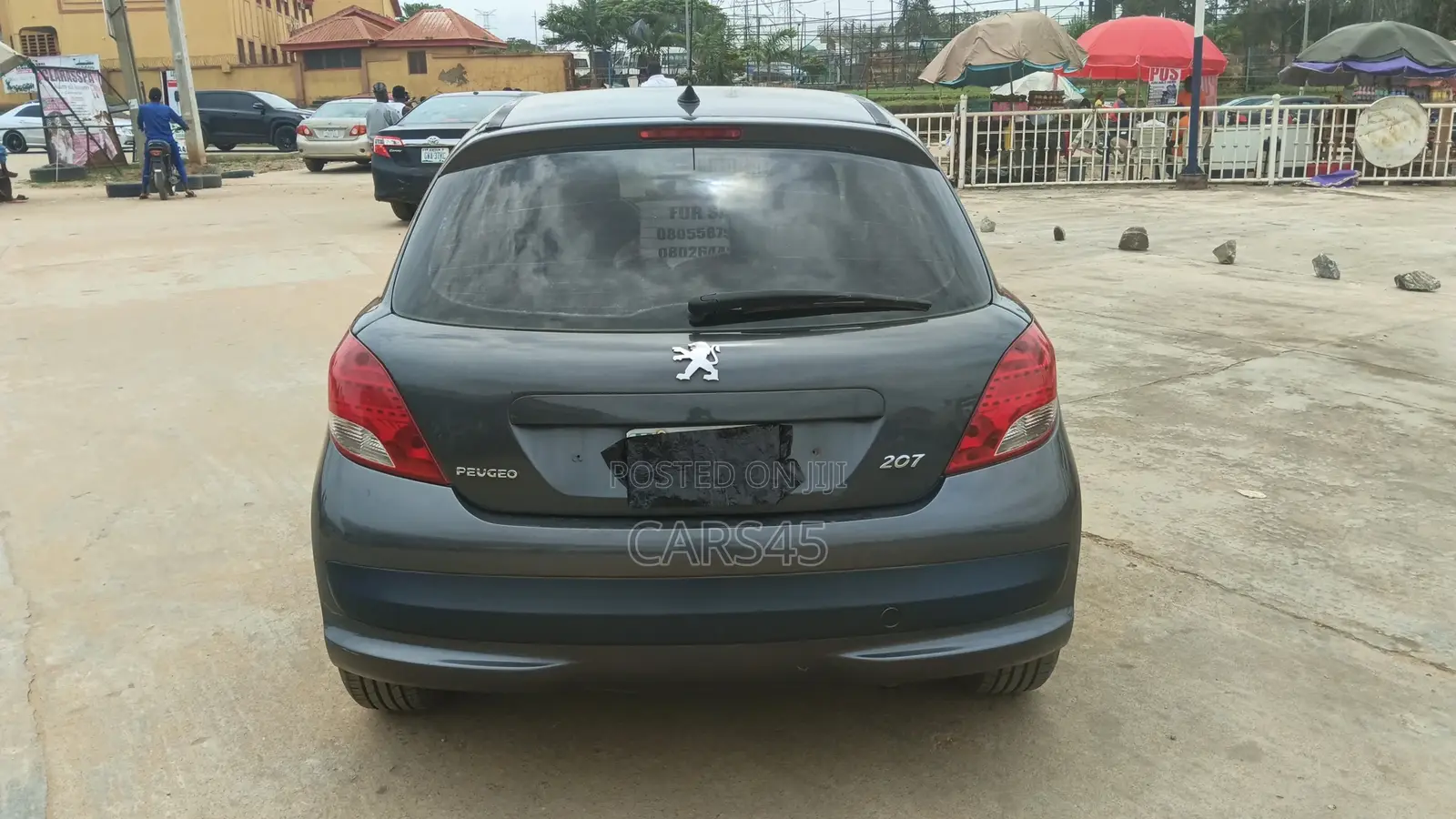 Peugeot 207 2009 Gray